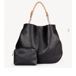 - NWT Sole Society for Nordstrom large black Oversized tote w/ extra bag